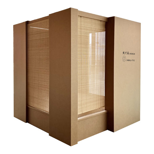 Tea Ceremony Room "ShijitsuAn" ダンボール茶室”紙日庵”