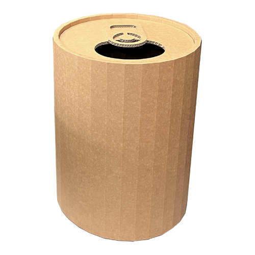 空缶回収用丸型ゴミ箱